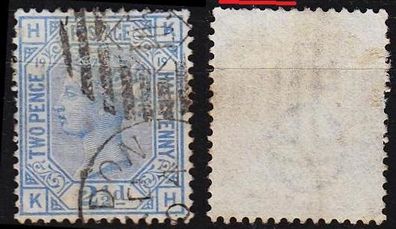 England GREAT Britain [1880] MiNr 0051 Platte 19 ( O/used ) [08]