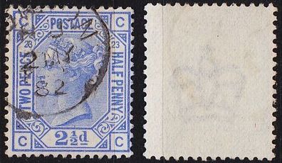 England GREAT Britain [1880] MiNr 0059 Platte 23 ( O/used ) [01]