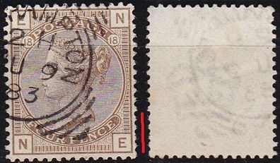 England GREAT Britain [1880] MiNr 0061 Platte 18 ( OO/used ) [02]