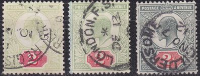 England GREAT Britain [1902] MiNr 0106 ( O/used ) [02] Farben