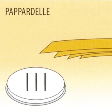 KBS Nudelform Pappardelle für 50410002 und 50410003 Nudelmaschine 2,5Kg Bis 4Kg