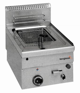 Bergman Profilline Plus 600 Gas-Fritteuse 8 Liter - 7,4 Kw