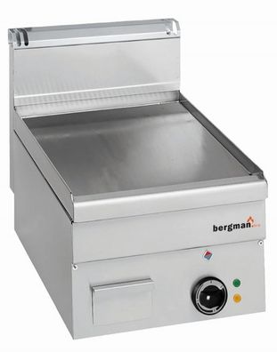 Bergman Profilline Plus 600 Elektro-Grillplatte Glatt - 5 Kw