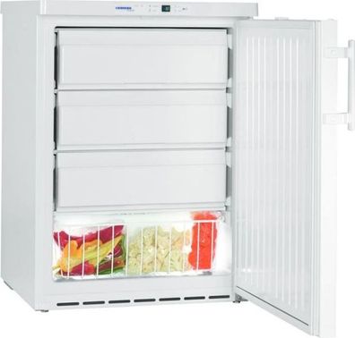 Liebherr Gefrierschrank unterbaufähig 143 Liter 600x615x830 mm Stahlblech weiß