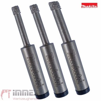 Makita Diamant Fliesenbohrer 6, 8,10mm B-51823 51839 51345