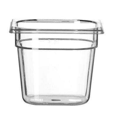 Gastronorm Behälter 1/6, Hendi, Profi Line, Gn 1/6, 2,4L, Transparent, 176X162X(H)