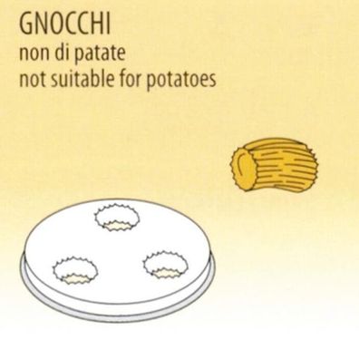 KBS Nudelform Gnocchi für 50410001 Nudelmaschine 1,5Kg nicht für Kartoffelteig