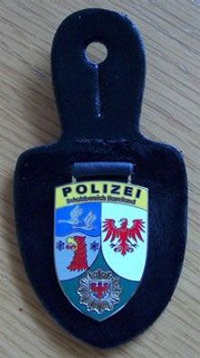 Polizei Verbandsabzeichen / Dienststellenabzeichen / Pol BB SB Havelland