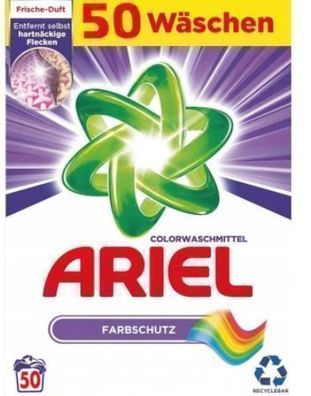 Ariel Colorwaschmittel 3,25kg - Fleckenentferner