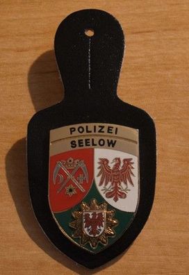 Polizei Verbandsabzeichen / Dienststellenabzeichen / Pol BB Seelow