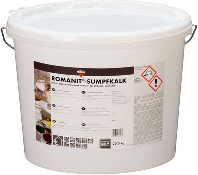 KEIM Romanit®-Sumpfkalk 20 kg mineralisch weiß