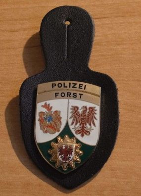 Polizei Verbandsabzeichen / Dienststellenabzeichen / Pol BB Forst