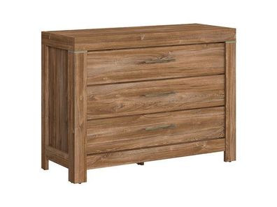 Kommode Gent Sideboard Schubladenschrank 45 x 115 x 85 , Braun