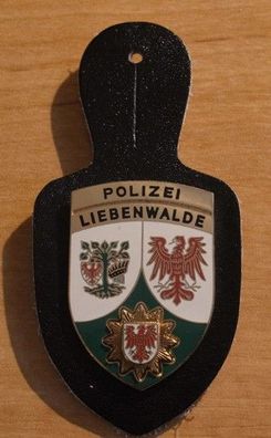 Polizei Verbandsabzeichen / Dienststellenabzeichen / Pol BB Liebenwalde