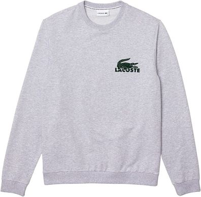 Lacoste Herren Sweater SH7477 silbergrau M-XL