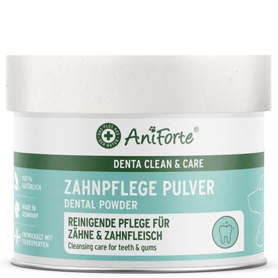 Aniforte Denta Clean & Care Zahnpflege Pulver Für Hunde & Katzen 300G - Effektiv