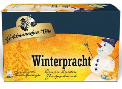 Goldmännchen Tee Winterpracht