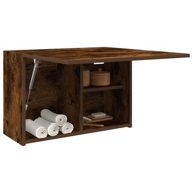 vidaXL Bad-Wandschrank Räuchereiche 60x25x40 cm Holzwerkstoff