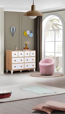 Holzmöbel Kinderzimmer Kommode Weiß Neu Kommodenschrank Einrichtung Neu