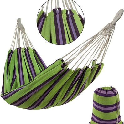 Hängematte Canvas 150x200cm Grün