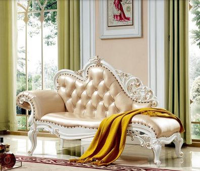 Chaiselounge Chesterfield Liege Bank Liegen Hocker Klassische Möbel