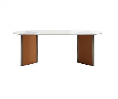 Luxus Modern Esstisch Esszimmer Stil Moderne Möbel Ovale Tische Holz