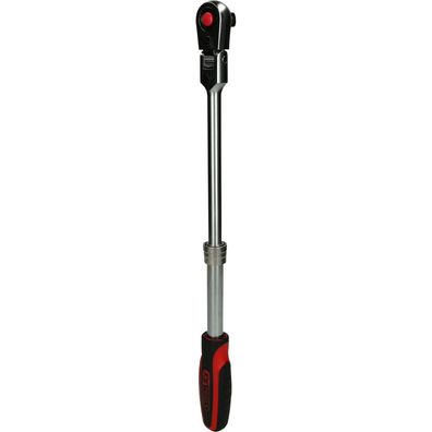 KS TOOLS 1/2" SlimPOWER Teleskop-Gelenk-Umschaltknarre 72 Zahn - 914.1220