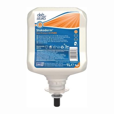 SC Johnson UV-Hautschutzcreme SC Johnsonderm Sun Protect 50 PURE 1 l - SPC1