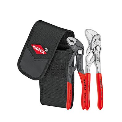 Knipex Mini-Zangenset in Werkzeuggürteltasche - 002072V01