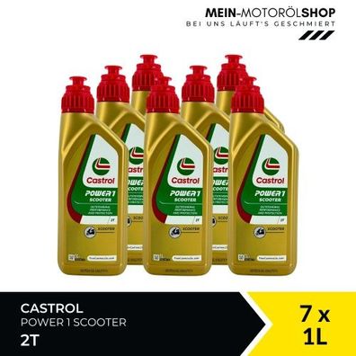 Castrol Power 1 Scooter 2T 7x1 Liter