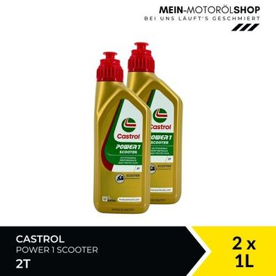 Castrol Power 1 Scooter 2T 2x1 Liter