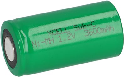 XCell Akku Sub-C 1,2V / 3600mAh X3600SCR