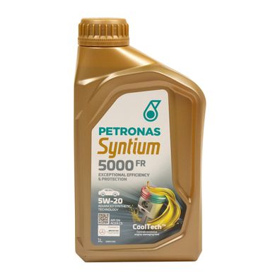 Petronas Syntium 5000 FR Motoröl Öl 5W20 1L 1 Liter A1/B1 SN Ford WSS-M2C948-B