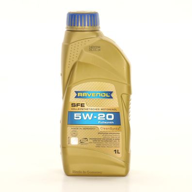 Ravenol Super Fuel Economy SFE Motoröl Öl 5W20 1L 1 Liter ACEA A5/B5 MS-6395