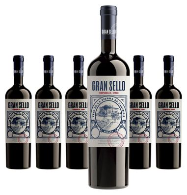 6 x Gran Sello Tempranillo - Syrah – 2020