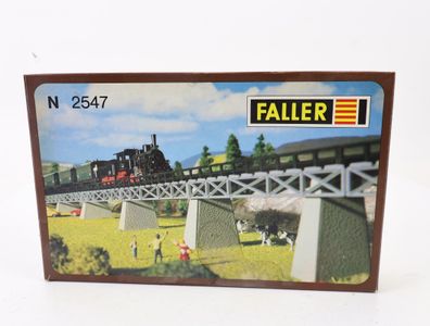 Faller N 2547 Landschaftsbau Bausatz Set Brückenpfeiler Rampenpfeiler