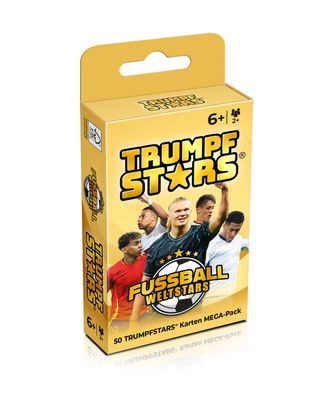 Gomazing Kartenspiel Trumpf Stars: Fussball Weltstars Quartettspiel ab 6 Jahren