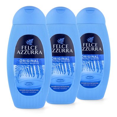 Paglieri Felce Azzurra Duschgel Classico 3 x 400 ml