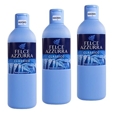 Paglieri Felce Azzurra Badeschaum classic 3x 650ml - das sanfte Schaumbad