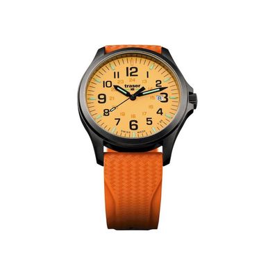 Traser H3 - 107423 - Armbanduhr - Herren - Quarz - P67 Officer Pro GunMetal Orange