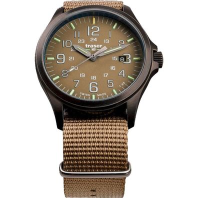 Traser H3 - 108631 - Armbanduhr - Herren - Quarz - P67 Officer Pro GunMetal Khaki