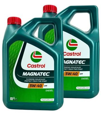 Castrol Magnatec Diesel 5W-40 DPF 2x4 Liter