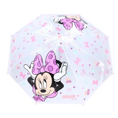 Vadobag Kinderschirm Regenschirm Minnie Maus Rainy Days