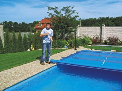 Sicherheitsabdeckplane Pool Poolabdeckung Protect SAFTEY PRO Stangenabdeckung