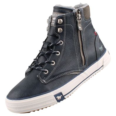 Mustang Herren High Top Sneaker Blau 4172604/820