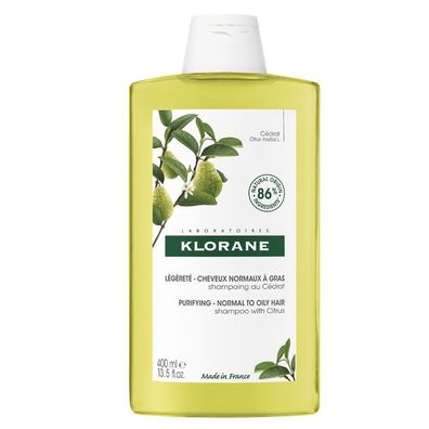 Klorane Zitronen Shampoo 400ml - Glanz & Frische