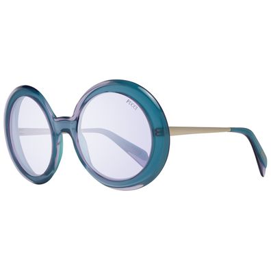 Emilio Pucci Sonnenbrille EP0110 80Y 57 Damen Türkis