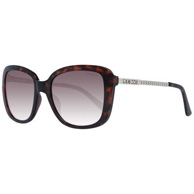 Guess Sonnenbrille GF6138 52F 55 Damen Braun