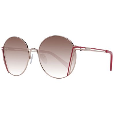 Emilio Pucci Sonnenbrille EP0180 28F 58 Damen Rosé Gold