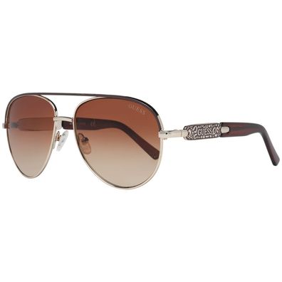 Guess Sonnenbrille GF0287 32F 57 Damen Gold